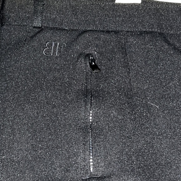 Belfe‎ & Belfe Vintage black wool blend stirrup ski pants made in Italy Sz 8 - Picture 3 of 13